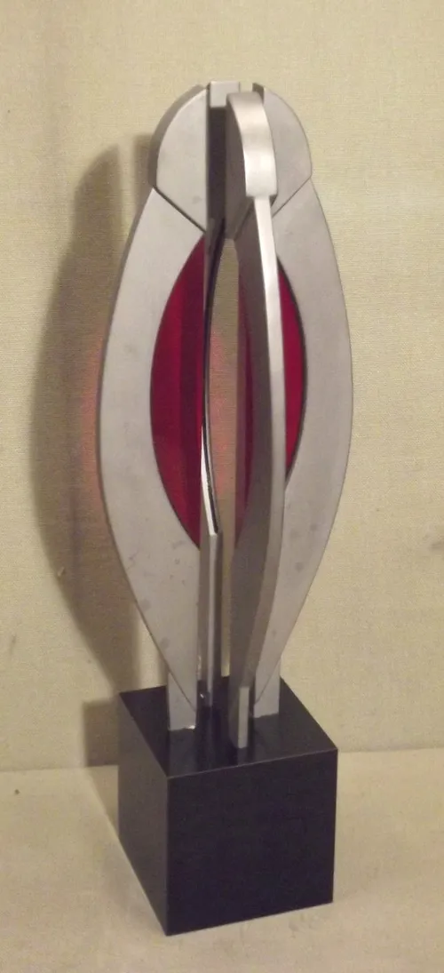 jan wolkers modelbeeld den uylbrug 1990 metaal glas hout kunststof