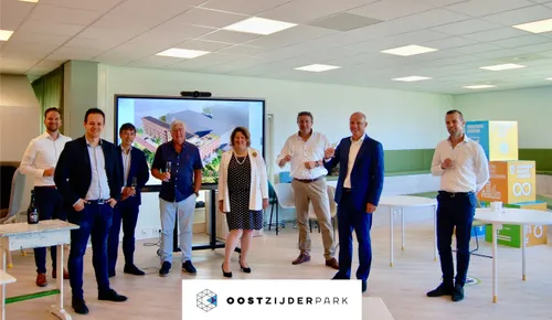 oostzijderpark blok f ondertekening heddes