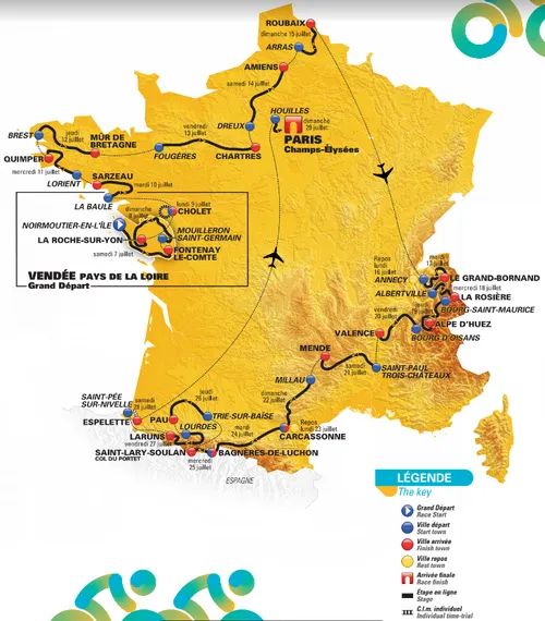 tour route