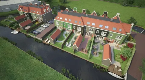 voor de wind turbines