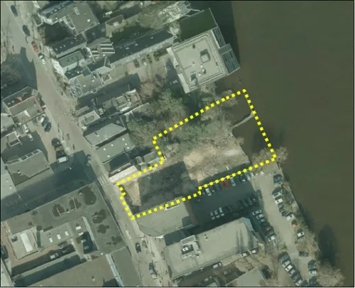 westzijde 128 plangebied