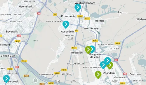 Klik op de link boven het kaartje om de details te kunnen bekijken.