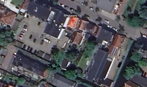 De omgeving van bovenaf gezien.&nbsp;