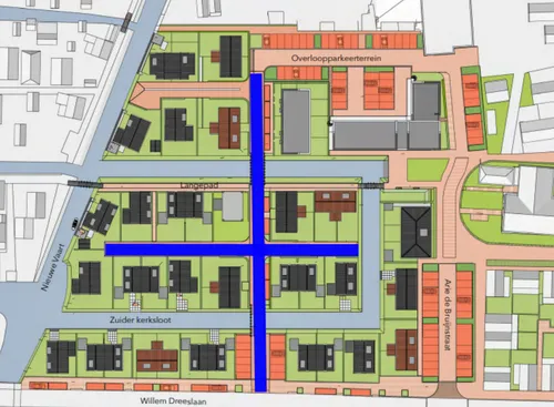 De&nbsp;Jacob Pielkenroodstraat bestaat straks eigenlijk uit twee elkaar kruisende straten.&nbsp;
