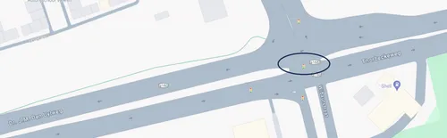 De locatie van de toekomstige tunnel.