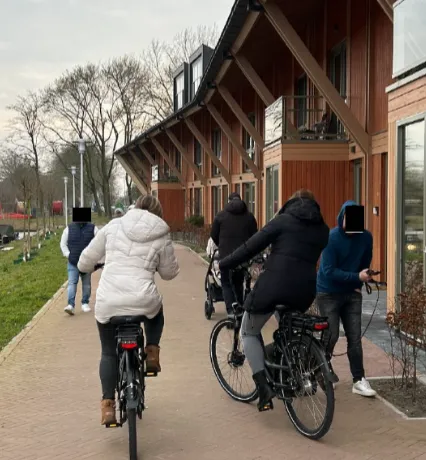 Zo zal dat er in de toekomst uit gaan zien, vrezen de bewoners, die de situatie inzichtelijk in scene hebben gezet.&nbsp;