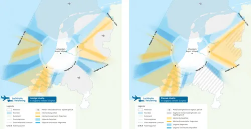Bron:&nbsp;Schetsontwerp van de Luchtruimherziening