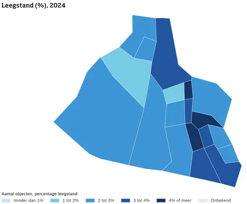 Bron:&nbsp;Landelijke Monitor Leegstand van het CBS.