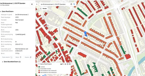Bron: Funderingskaart Zaanstad