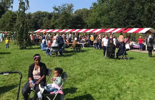 Een impressie van het eerste Darwinparkfestival.&nbsp;