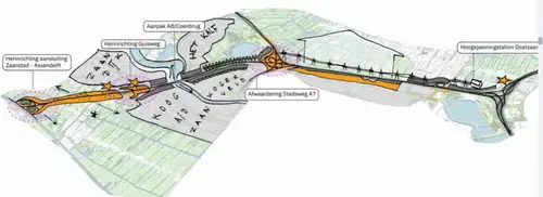 Bron: De Noord-Hollandse Zonneketting A7-A8, definitieve voorkeursvariant&nbsp;