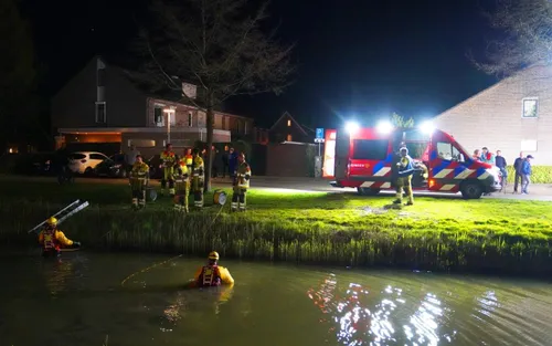 De hulpdiensten waren in grote getale aanwezig.