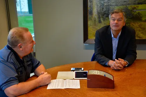 burgemeester schneiders en charles duijff interview bloemendaal nieuws 2 onno hulshof