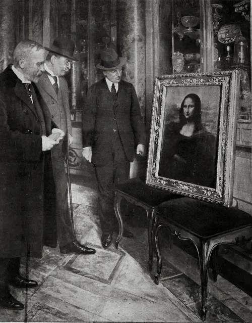 monalisa uffizi 1913