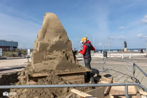 sculptuur bij casino4