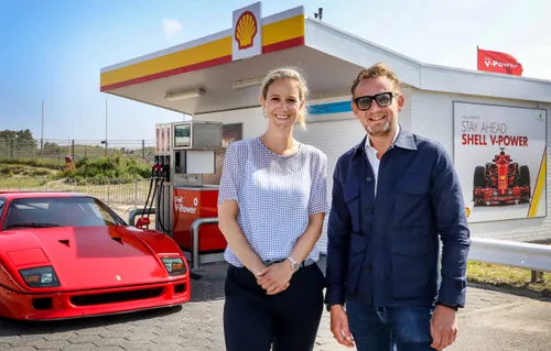 sponsorovereenkomst shell met circuit zandvoort persfoto shell benelux en frankrijk