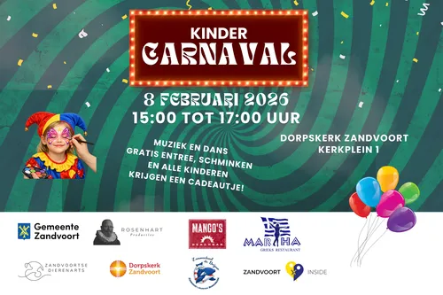 Kopie van Green and Red Playful Illustrative Carnival Party Flyer (A2 (liggend))