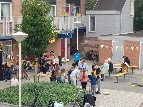 talentenacademie doet mee aan burendag 2 fotograaf stichting piezo