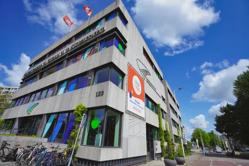 bestickerd hoofdkantoor