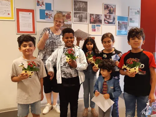 bloemetje kinderen voorleesexpress fotograaf stichting piezo