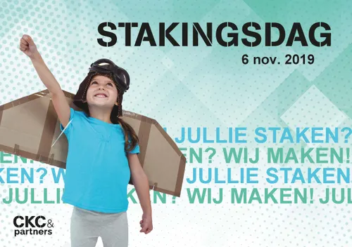 campagne beeld jullie staken wij maken