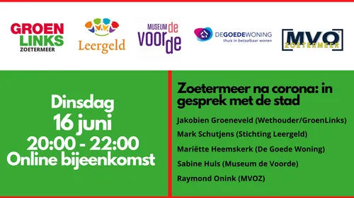 flyer gesprek met de stad in png