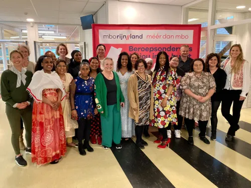 groepsfoto studenten thuiszorg leerweg