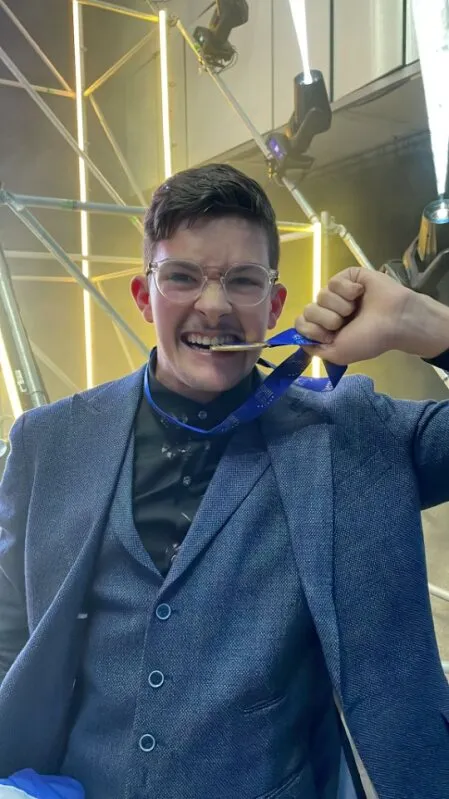 lars elsenbroek met medaille