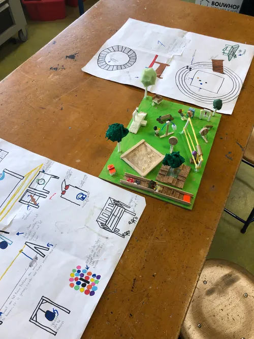 maquette beweegpark voor ouderen 2