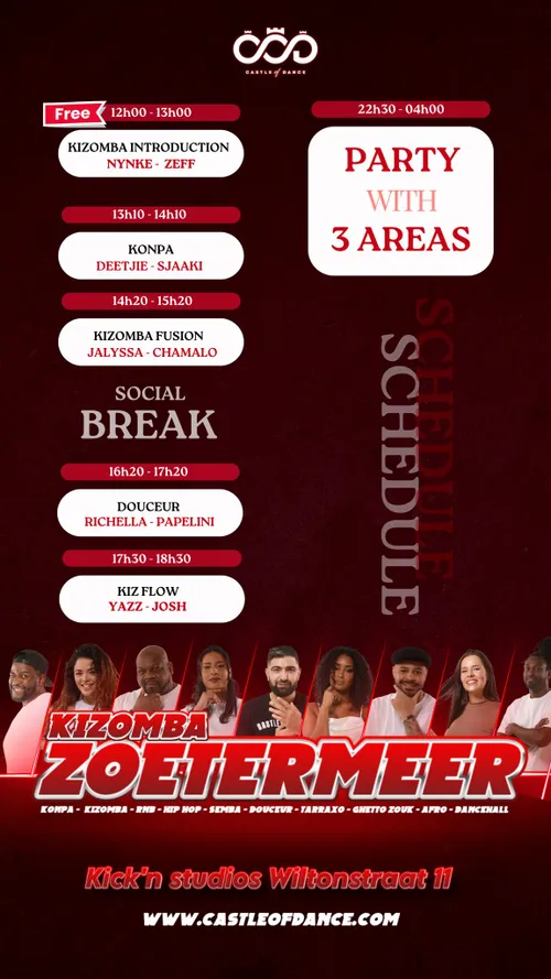 programma opening castle of dance