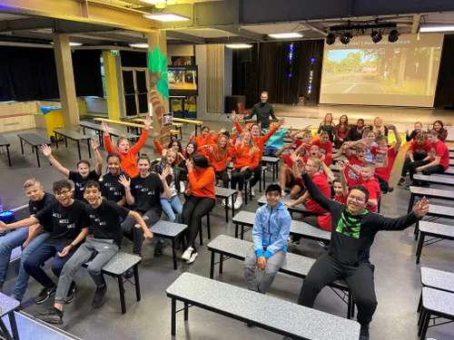 super8dag leerlingen openingsshow