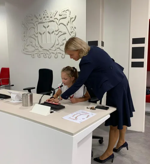 talentenacademie bij wethouder ter laak