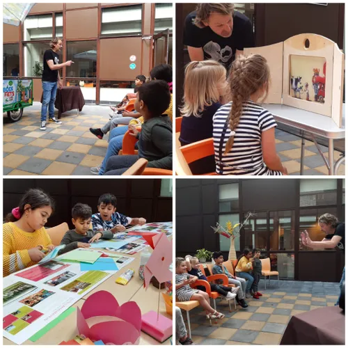 voorleesexpress en boekfiets fotograaf stichting piezo