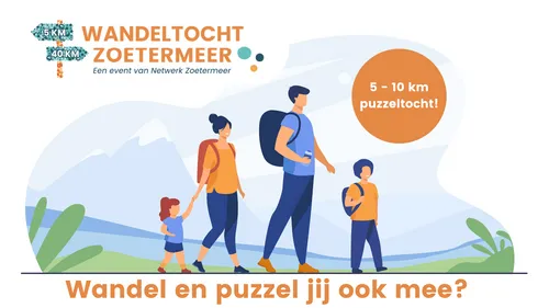 wandeltocht 5 10 km beeld