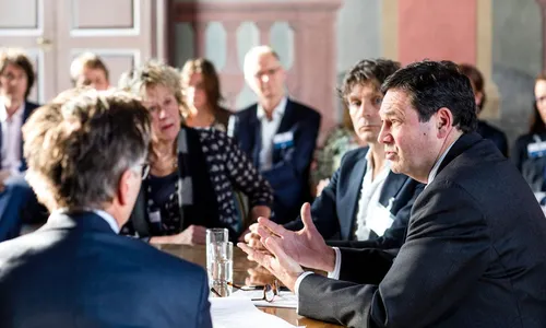 waterconferentie met rik