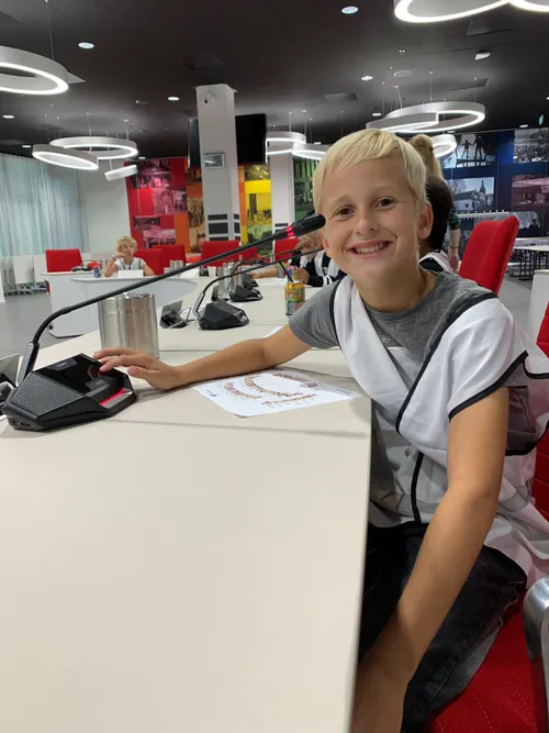 werkbezoek aan raadzaal wethouder ter laak