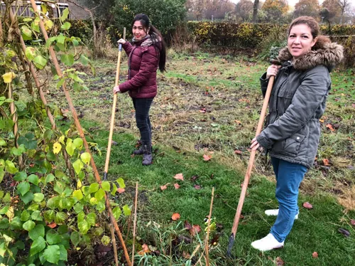 werving sociale moestuin foto piezo