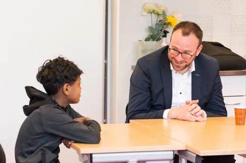 wethouder bouke velzen week van het geld regenboogschool zoetermeer 08