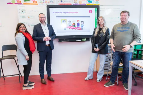 wethouder bouke velzen week van het geld regenboogschool zoetermeer 10