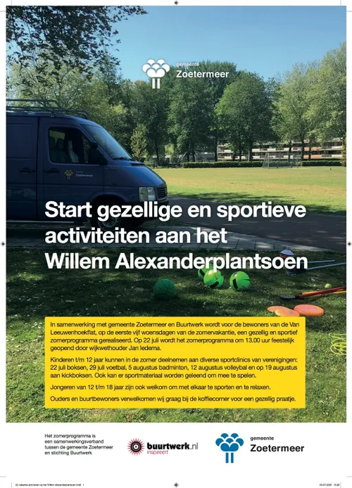 zomerprogrammering van leeuwenhoek