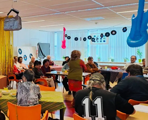 De Muzieksalon Meerzicht is succesvol van start gegaan - foto Stichting Piëzo