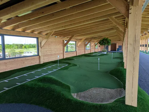 Indoor puttinggreen Golfbaan Bentwoud