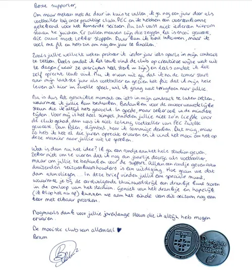 brief bramvanpolen supporters