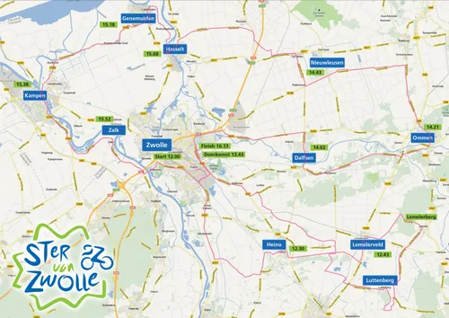 routekaart craft ster van zwolle 2018