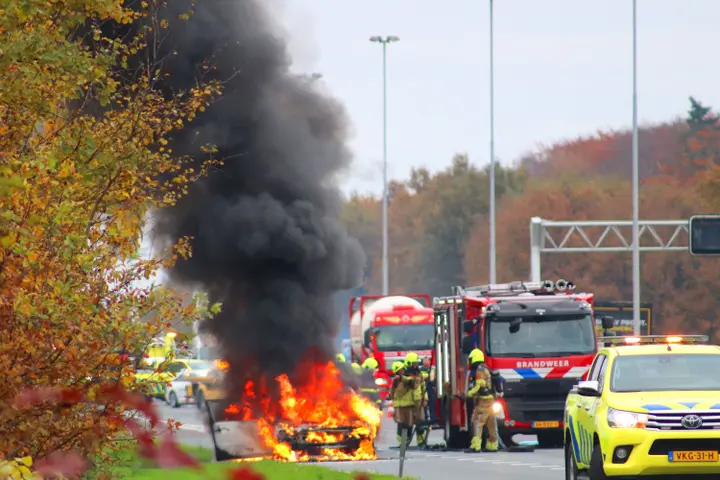 Auto brand Tilburg