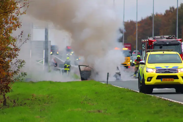Auto brand Tilburg