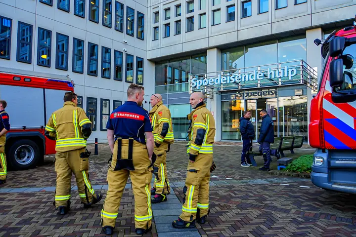 Brandweer uitgerukt naar Ziekenhuis in Rotterdam