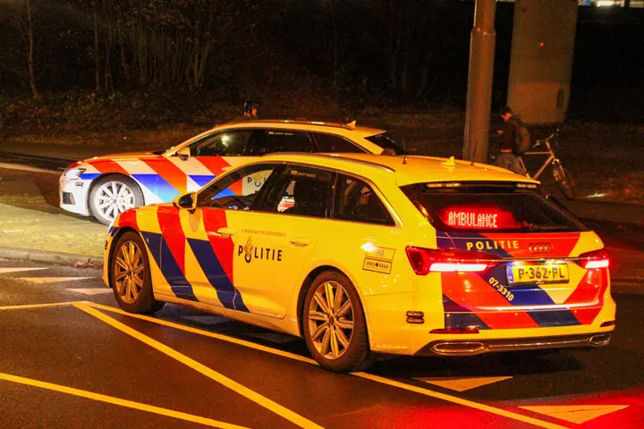 botsing tussen auto en tram in Schiedam1