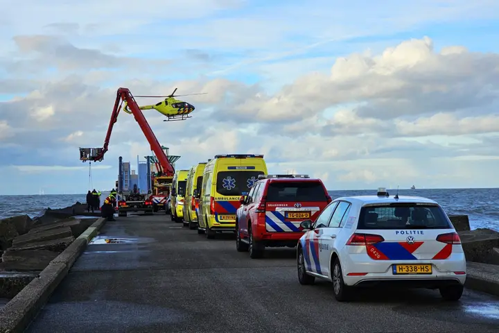 Man omgekomen Scheveningen1.jp