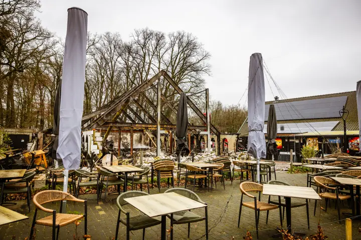Pannenkoekenhuis Eda afgebrand